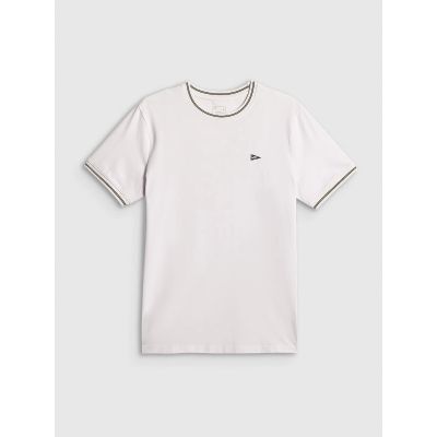 5. Glattes Herren-T-Shirt im Regular Fit 4F 4FRSS26TTSHM3997-10S