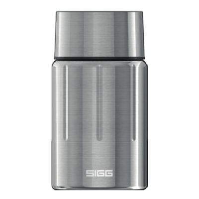2. SIGG Selenit-Rundgefäß 0,75 l Silber 1 Stück.