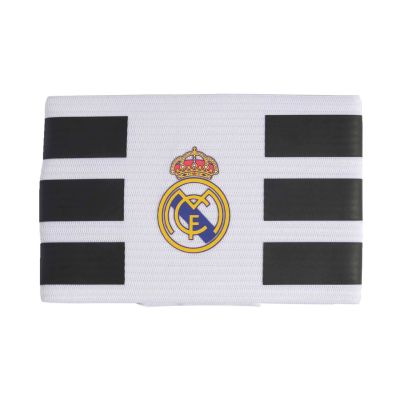 2. Adidas Real Madrid Kapitänsbinde Weiß und Schwarz KR7574