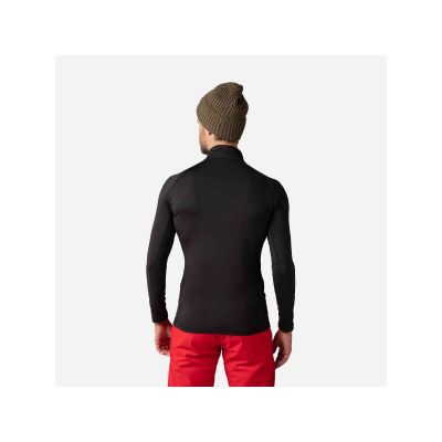 4. Rossignol Classique 1/2 Zip T-Shirt schwarz
