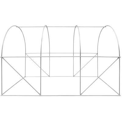 52. Gewächshaus-Gartentunnel 200 x 300 x 200 cm, PE-Grünstahlkonstruktion