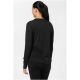 3. Damen-Langarmshirt SUPER.NATURAL Windbreaker LS, schwarz