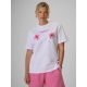 Locker geschnittenes Damen-T-Shirt mit Aufdruck 4F 4FRSS26TTSHF3882-10S