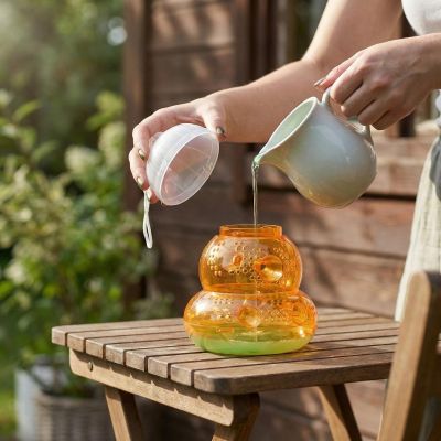 8. Orangefarbene Wespenfalle 15 cm