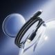 9. Baseus PicoGo Schnellladekabel 240W USB-C auf USB-C, 1 m – Schwarz