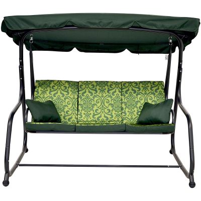 19. 3-Sitzer-Gartenschaukel Lena mit Moskitonetz