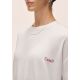 2. Casall Damen Oversized T-Shirt aus Baumwollmischung, Weiß