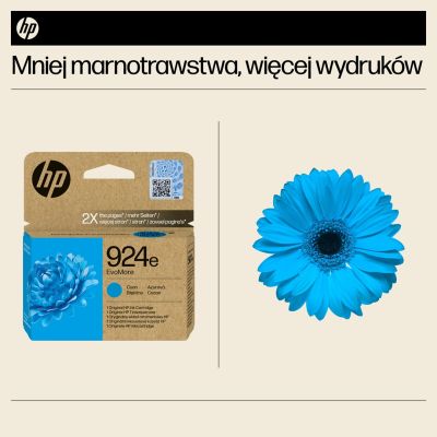 10. HP Original Cyan Tinte 924e EvoMore