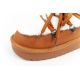 6. D.Franklin Damen Winter Schneestiefel Modische Fellfütterung Braune Stiefeletten
