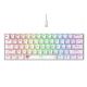 Havit KB903L Gaming-Tastatur (Transparent Weiß)