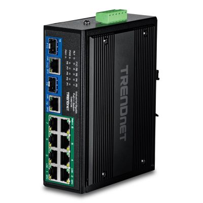 8. TRENDnet 10-PORT INDUSTRIELLE GIGABIT 400W Switch