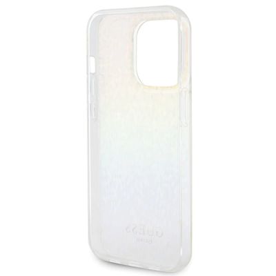 7. Guess IML Faceted Mirror Disco Iridescent Hülle für iPhone 14 Pro Max – mehrfarbig