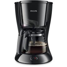 Philips Daily Collection HD7432/20 Kaffeemaschine mit Tropfschale, 750 W, Schwarz