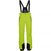Killtec Enosh Herren Skihose grün atmungsaktiv wasserdicht mit verstellbaren Hosenträgern gelb (30920/766)