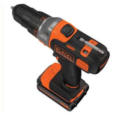 4. Black & Decker MT218KB 800 U/min Bohrmaschine, Schwarz/Orange, 1,46 kg