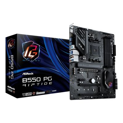 3. Asrock B550 PG Riptide AMD B550 Sockel AM4 ATX