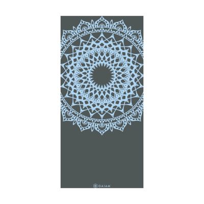 GAIAM YOGAMATTE BLAUE AURA TAUBE MARRAKESCH 5 MM 66829