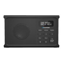 BLAUPUNKT DAB DR3BK tragbares Radio, schwarz