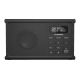 BLAUPUNKT DAB DR3BK tragbares Radio, schwarz
