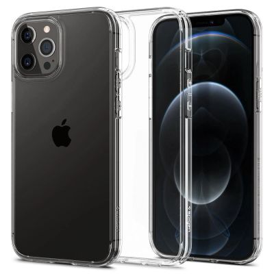Spigen Ultra Hybrid-Hülle für iPhone 12 / iPhone 12 Pro – transparent