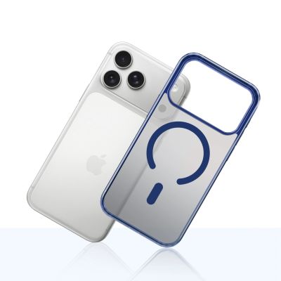 5. 3mk Frosty MagCase für iPhone 17 Pro – Blau