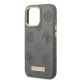 6. Guess GUHMP13XSAPSTG iPhone 13 Pro Max 6,7" Grau/Grau Hardcase Peony Logo Plate MagSafe