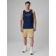 3. Ärmelloses Herren-T-Shirt mit Aufdruck, reguläre Passform, 4F 4FRSS26TSLEM331-31S