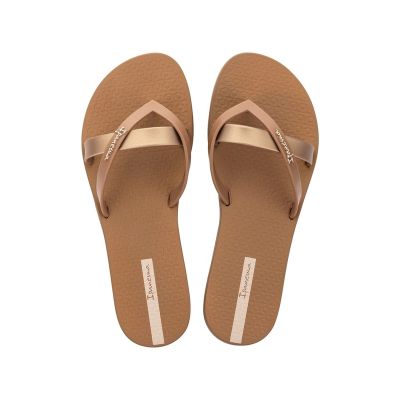 2. Ipanema Kirei Damen-Flip-Flops, modisch und bequem, braun für den Strand