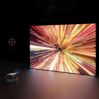 28. Yaber K3 Pro LCD FullHD 1080p Multimedia-Projektor mit JBL-Lautsprechern und Subwoofer - Schwarz