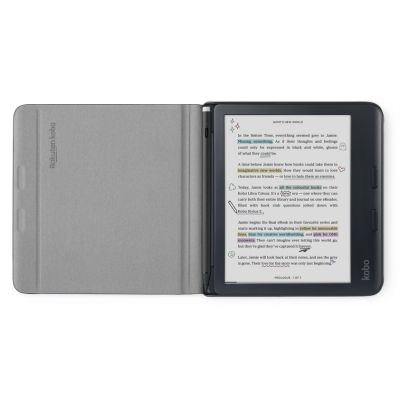 2. Kobo Libra Color Notebook-Schutzhülle Sandbeige