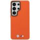 3. BMW M Metal Logo MagSafe Hülle für Samsung Galaxy S26 Ultra – Orange