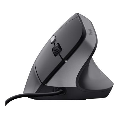 23. TRUST BAYO II ERGONOMISCHE MAUS SCHWARZ (25144)