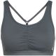 7. adidas Coreessentials Damen-Sport-BH mit mittlerem Halt, Grau, HD7686