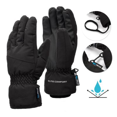 17. Meteor Nevis XL Winterhandschuhe Schwarz