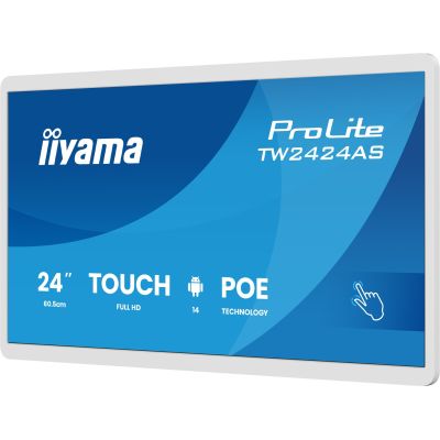 9. IIYAMA 60,5 cm (23,8") TW2424AS-W3P 16:9 M-Touch USB-C Android