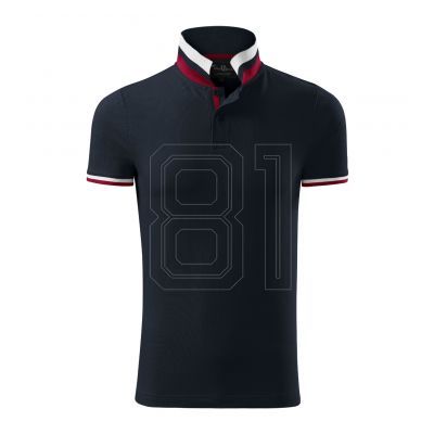 3. Malfini Collar Up Poloshirt M MLI-25677 Dunkelblau