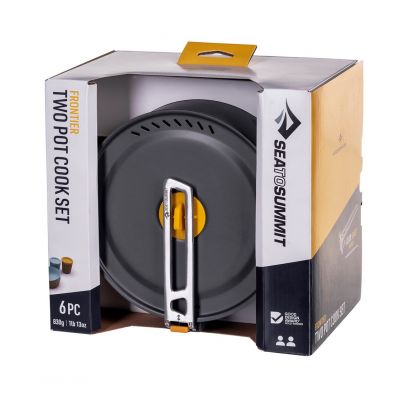 4. SEA TO SUMMIT Frontier UL 2P 6-teiliges Kochgeschirrset