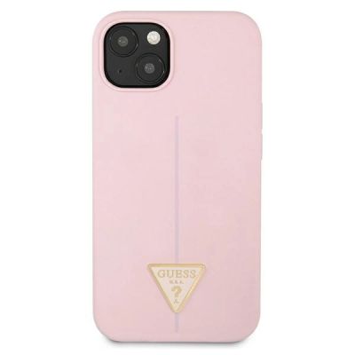 3. Guess GUHCP13SSLTGU iPhone 13 mini 5.4" lila/lila Hardcase Silikondreieck
