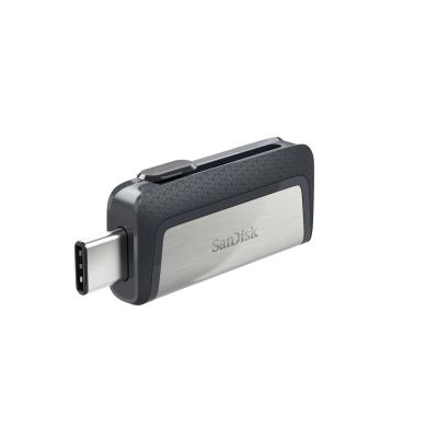8. SanDisk SDDDC2-064G-G46 USB-Stick (64 GB; USB 3.1, USB-C; schwarz)
