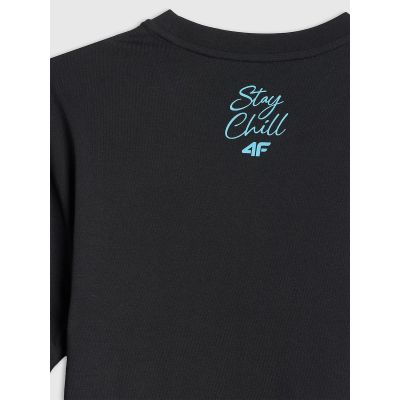 7. Herren-T-Shirt mit Aufdruck, regulär, Größe 4F 4FRSS26TTSHM4305-20S