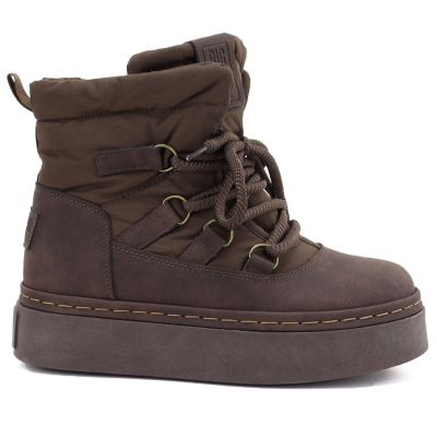 2. Damen-Plateau-Schneestiefel in Schokoladenbraun, Big Star UU274191