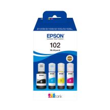 Epson 102 EcoTank Tinten Cyan Magenta Gelb 127 ml 70 ml Tintenstrahl
