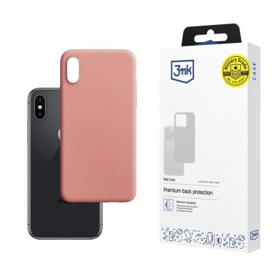 3mk Matt Case für iPhone X / XS - Pink