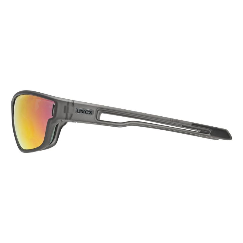 3. Uvex 5330872213 Unisex-Sportbrille Vollrahmen Grau