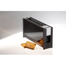 Ritter 630000 Volcano 5 Toaster mit langen Schlitzen und elegantem Glas