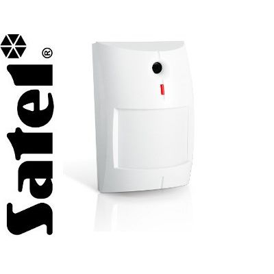 3. Satel NAVY Bewegungsmelder, passiver Infrarotsensor (PIR), kabelgebunden, Wandmontage, weiß