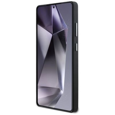 5. DKNY Leather Heart of NY Schutzhülle für Samsung Galaxy S25 Ultra, Schwarz