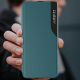 9. Eco Leather View Case booktype case schutzhülle aufklappbare hülle Samsung Galaxy A22 4G blau