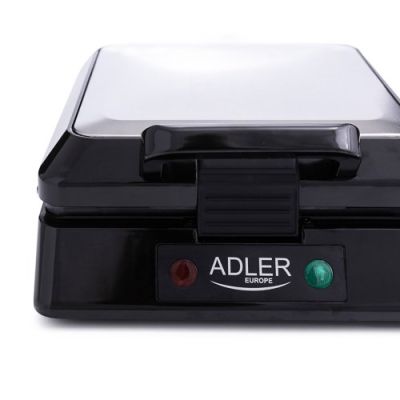 3. Adler AD 3036 Waffeleisen (1500W; silber)