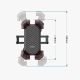 6. Joyroom Motorrad-Telefonhalter schwarz (JR-ZS288-m)